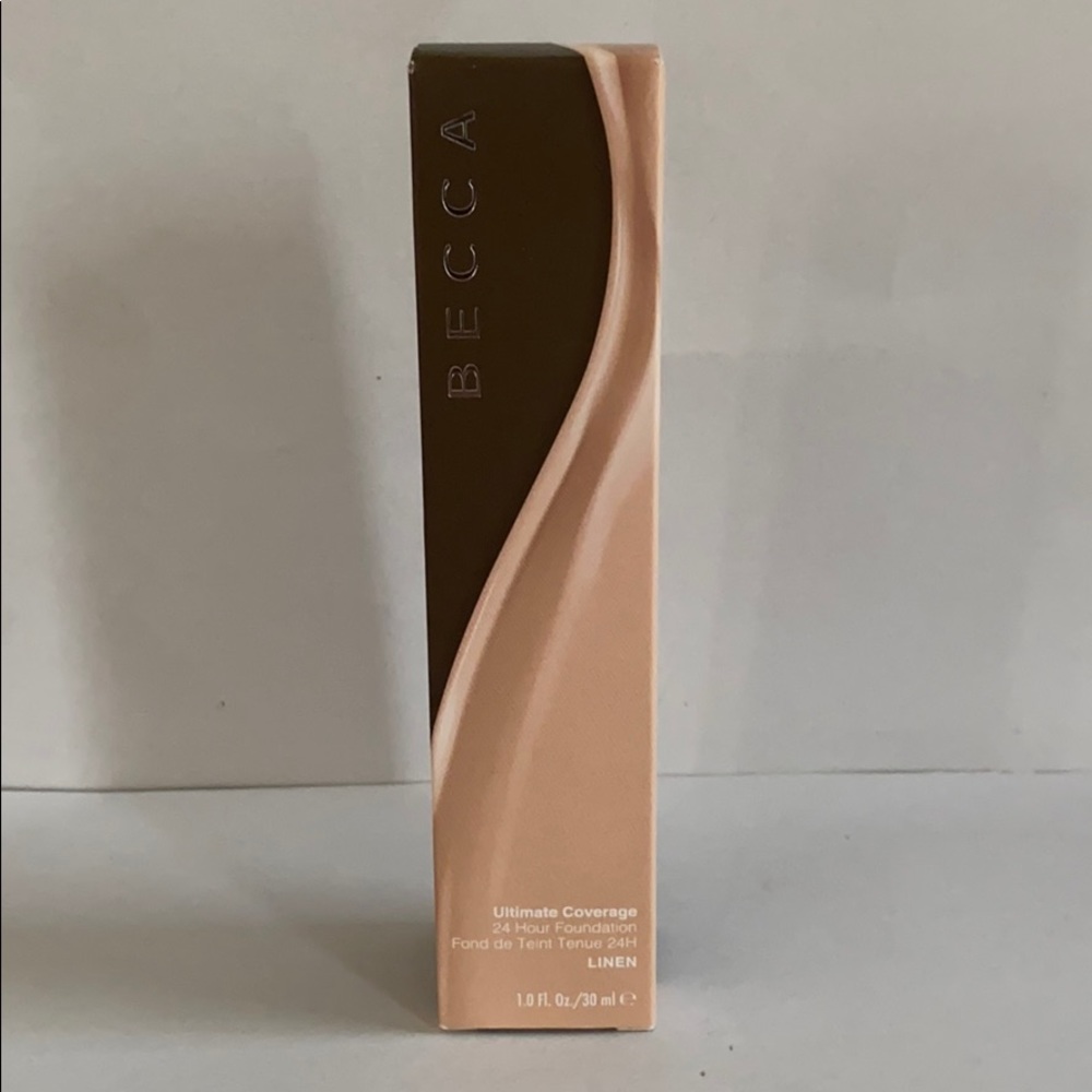 BECCA Linen 1N1 Ultimate Coverage 24hr Foundation $44 NIB 2 - Picture 2 of 9